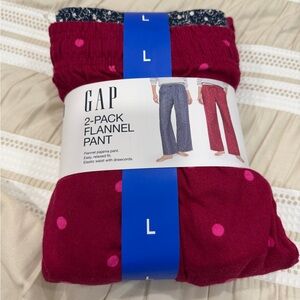 Gap 2-Pack Women's Flannel PJ Pants NWT